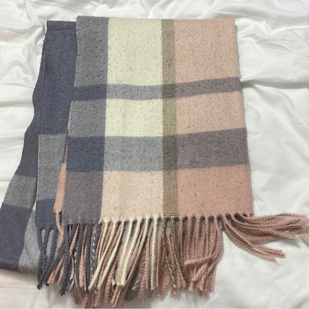 Pink scarf